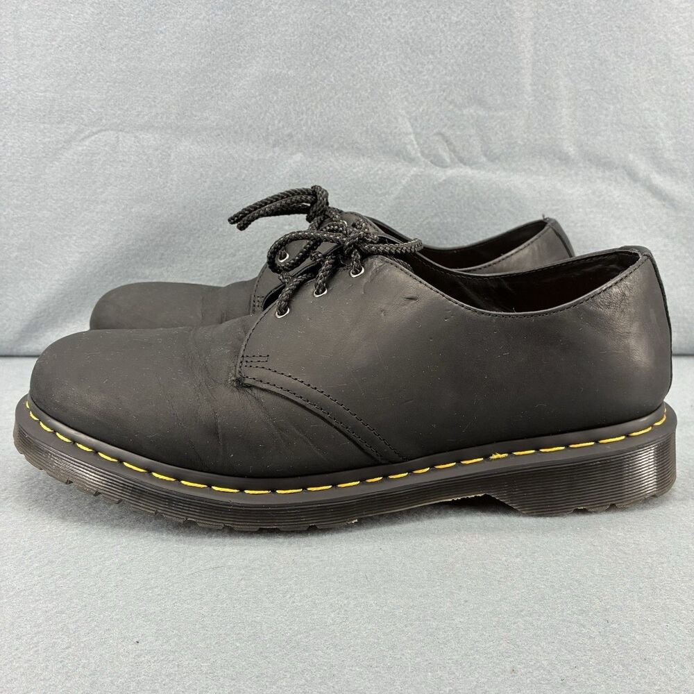 Dr Martens Andre AW004 Men’s 13 Black Leather 3 Eye Shoes UK 12 EU 47